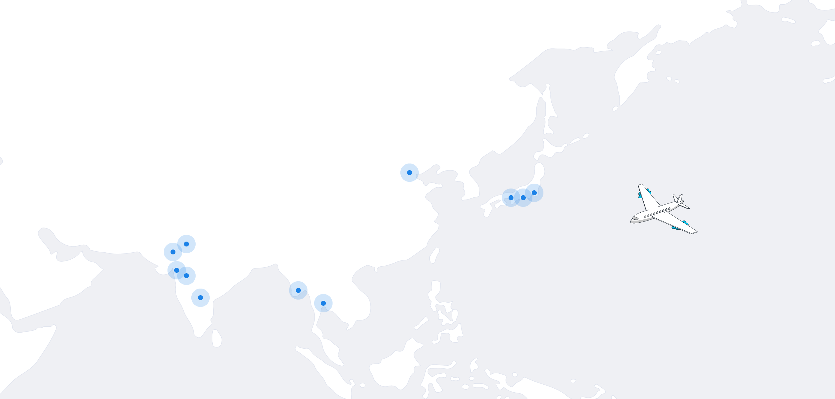 世界展開マップ